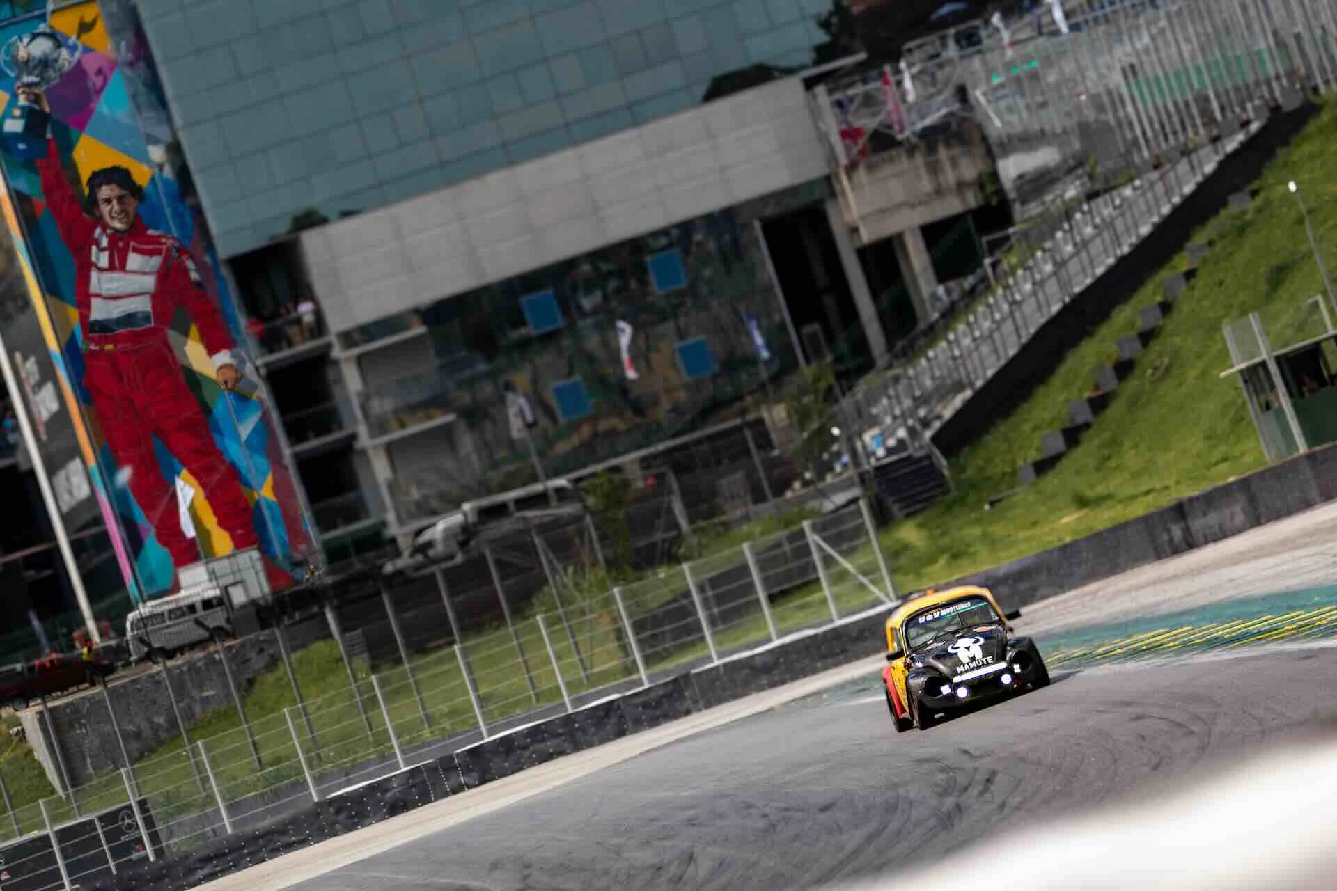 Carro da Copa Fusca durante o GP Cidade de São Paulo Mil Milhas / Foto: Robson Ribeiro