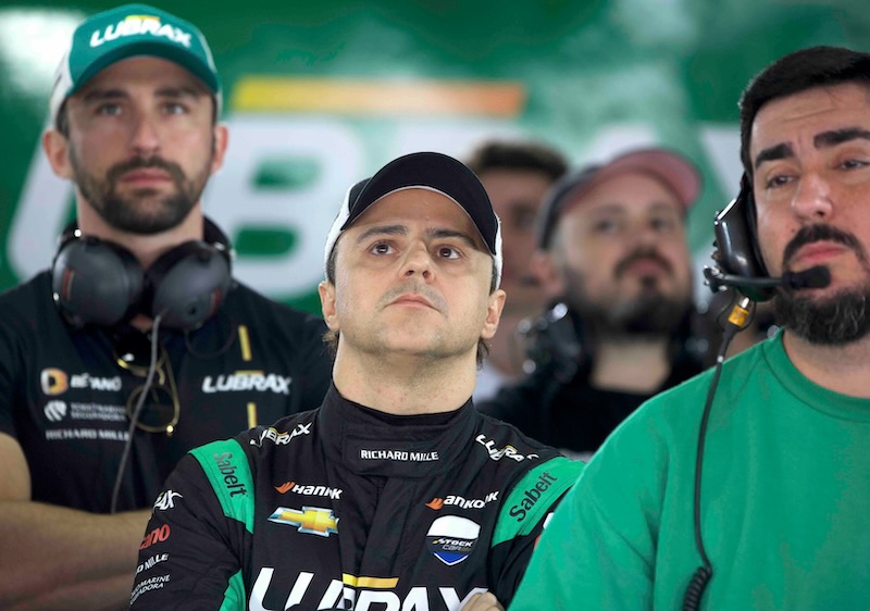 Felipe Massa e sua equipe / Foto: Robson Ribeiro